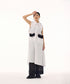 Tulle Line Backless Dress